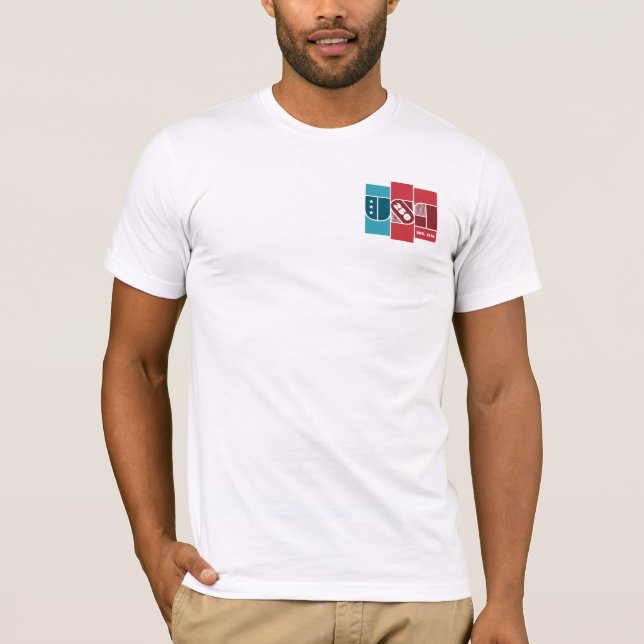 USA 250-årsjubileum  T Shirt (Framsida)