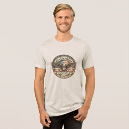 USA 250-årsjubileum Vintage Patriotisk Design T Shirt