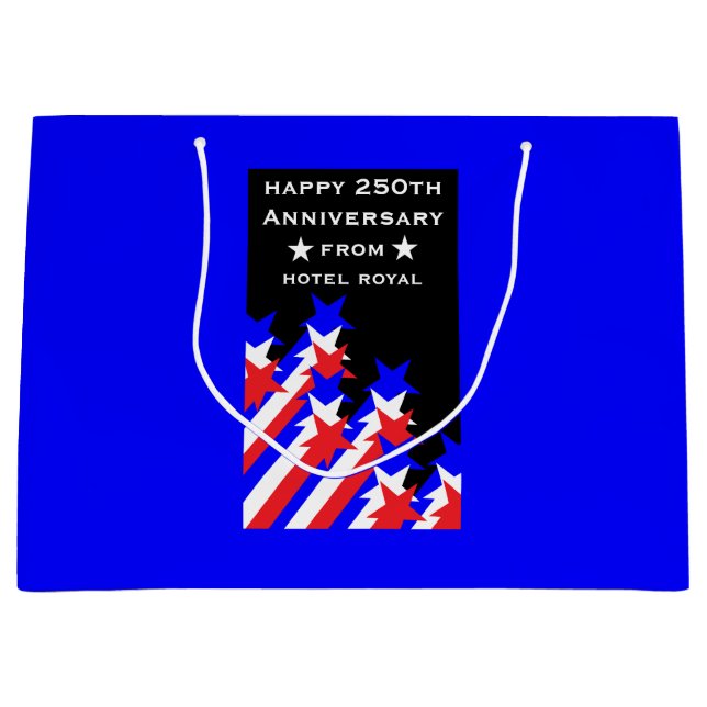 USA 250-årsjubileumsfest och affärer (Framsidan)