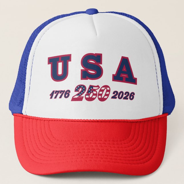 USA 250-årsjubileumsmössa Keps (Framsida)