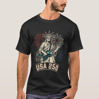 USA 250 Frihetsgudinnan T Shirt