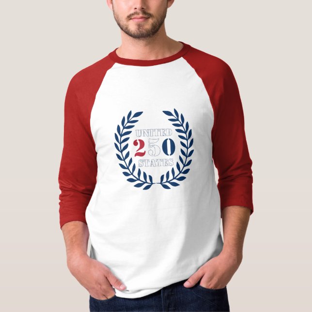 USA 250 JERSEY-STIL TRÖJA (Framsida)
