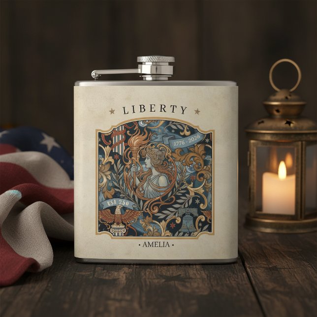 USA 250 Liberty Art Nouveau Mönster Ram ID1302 Fickplunta (Skapare uppladdad)