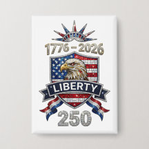 USA 250 Liberty Eagle 1776–2026 Rhinestone Stil