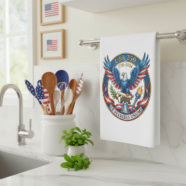 USA 250 Örn Kökshandduk