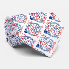 USA 250 Patriotisk Jubileumsemblemdesign Slips
