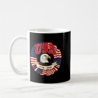 USA 250 Patriotisk Jubileumsfirande Kaffemugg