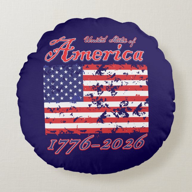 USA 250 RUND KUDDE (Framsidan)