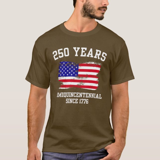 USA 250 Semiquincentennial T Shirt (Framsida)