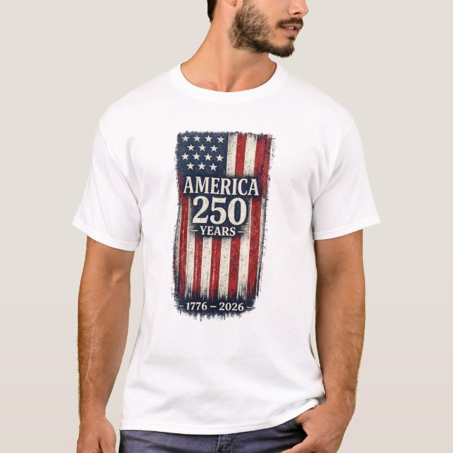 USA 250 T SHIRT (Framsida)