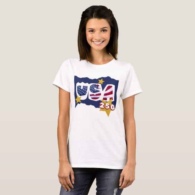 USA 250 T-shirt (Hel framsida)