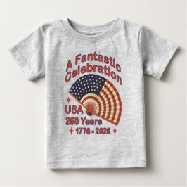 USA 250 Years Patriotic Fan Design – 1776-2026  T Shirt
