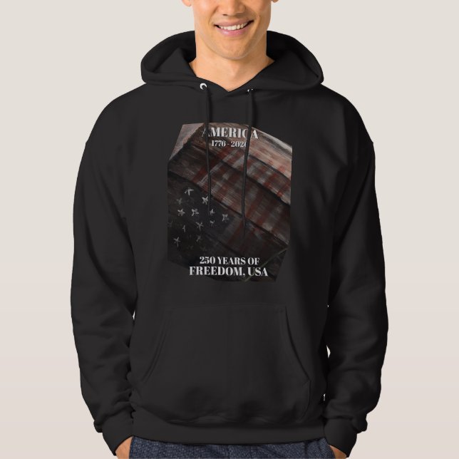 USA 250 YRS HOODIE (Framsida)
