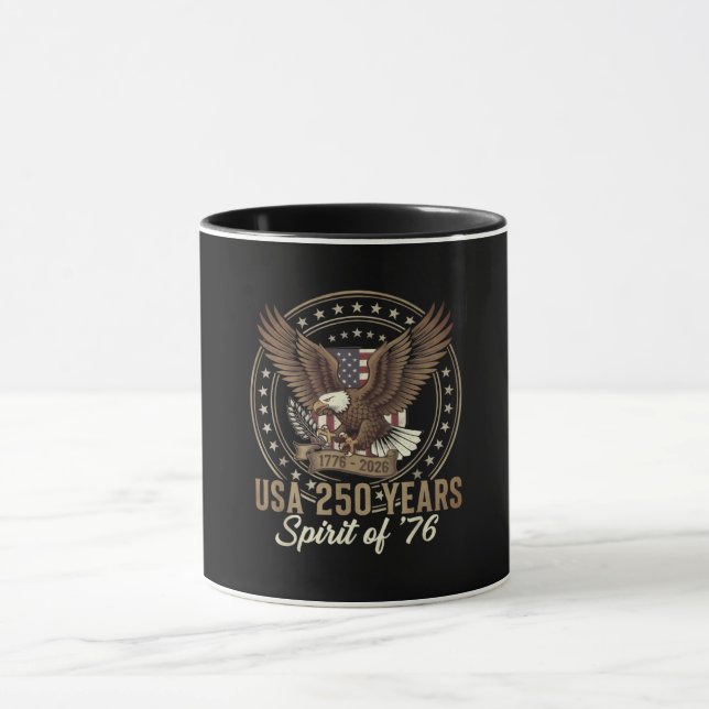 USA 250th Anniversary – America 1776–2026 Mugg (Center)