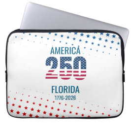 USA 250th Anniversary Florida  Laptop Fodral