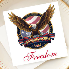 USA 250th Anniversary Party Pappersservett