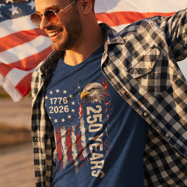 USA 250th Year Anniversary Celebration T Shirt