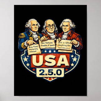 Usa 2.5.0 Patch Notes Grundande Fäder Roligt Poster