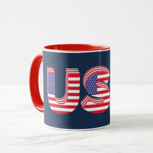 USA 3D-design Mugg