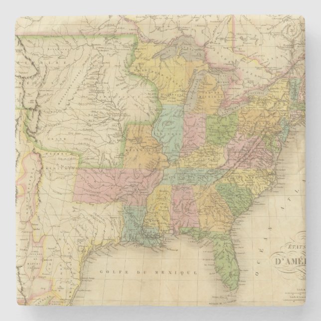 USA 4 2 STENUNDERLÄGG (Framsidan)