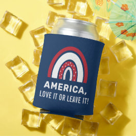 USA 4:e juli-Snyggten Patriotic American Rainbow