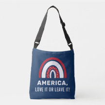 USA 4:e juli-Snyggten Patriotic American Rainbow