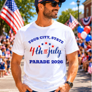 USA 4 juli-parad 2026 T Shirt