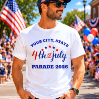 USA 4 juli-parad 2026 T Shirt