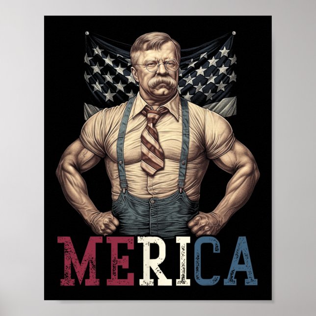 USA 4 juli Poster (Framsidan)