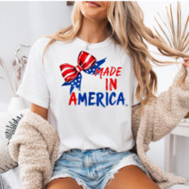 USA 4 juli-tröja, patriotisk present till henne  T Shirt