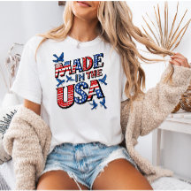 USA 4 juli-tröja, patriotisk present till henne