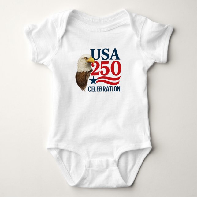 USA/4th of July 250th celebration T Shirt (Framsida)
