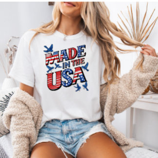 USA 4th of July Shirt, Patriotic Gift for Her  T Shirt