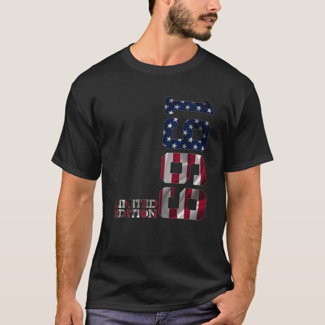 USA 53 år 53Rd Birthday Begränsad Edition 1969 T Shirt (Framsida)