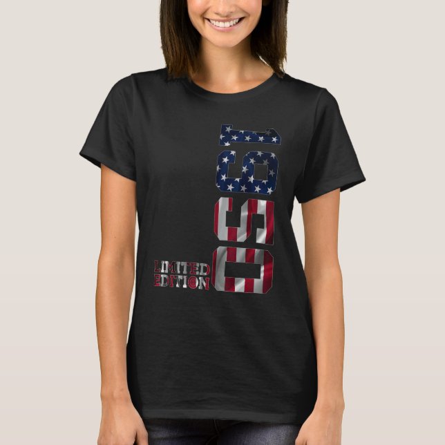 USA 72 år 72:e födelsedagen 1950 T Shirt (Framsida)