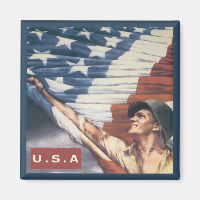USA.A.Magnet Magnet (Framsidan)