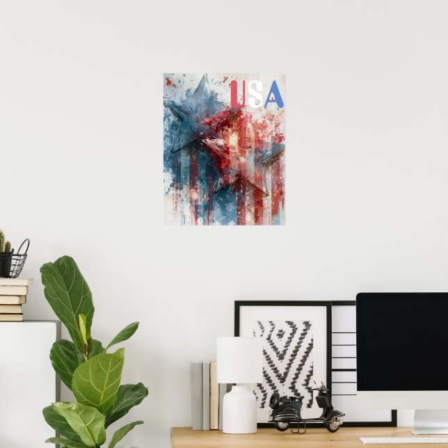 USA-affisch Poster (Hemmakontoret)