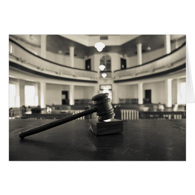 USA, Alabama, Monroeville. Skrivarhem Hälsningskort (Framsidan Horizontal)