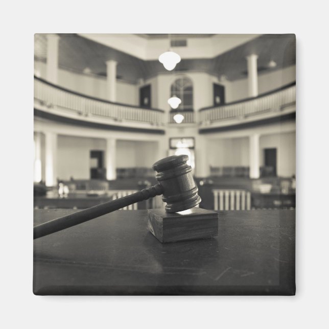 USA, Alabama, Monroeville. Skrivarhem Magnet (Framsidan)