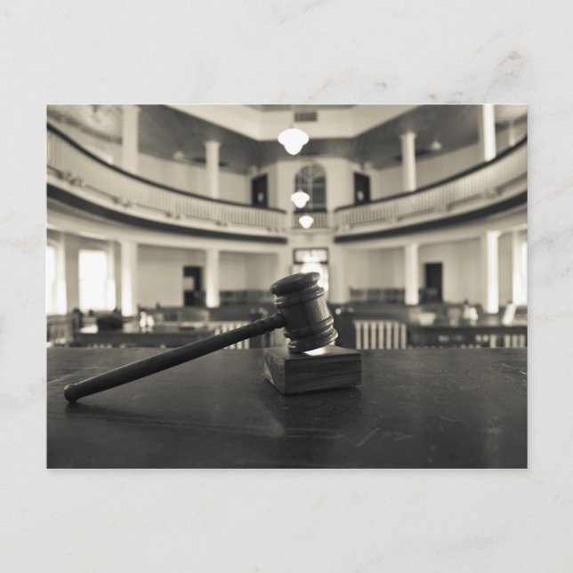 USA, Alabama, Monroeville. Skrivarhem Vykort (Framsida)