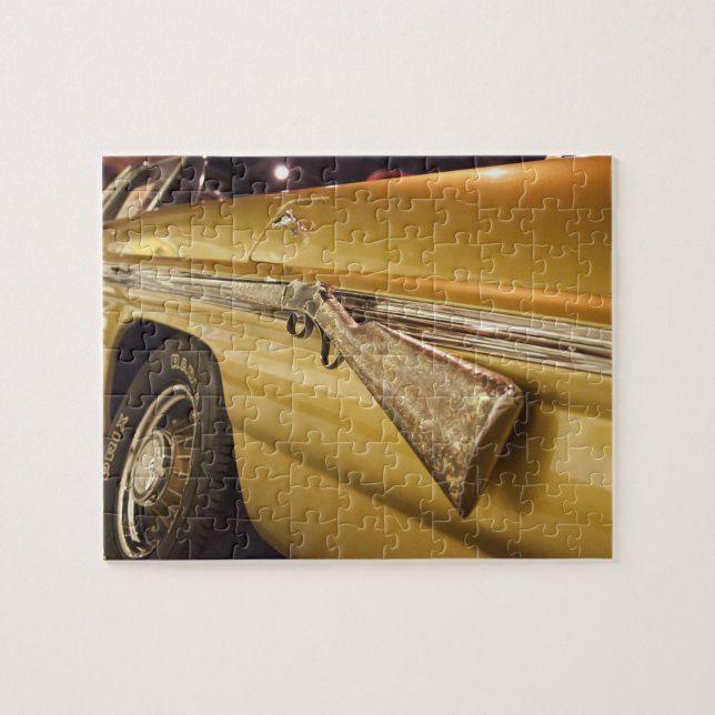 USA, Alabama, Tuscumbia. Alabama Music Hall of Pussel (Horisontell)