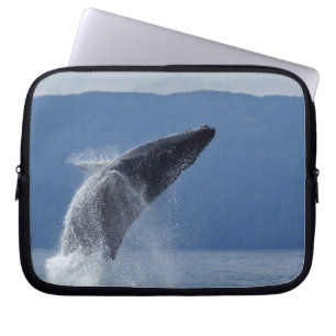 USA Alaska, Angoon, puckelryggval (Megaptera Laptop Fodral