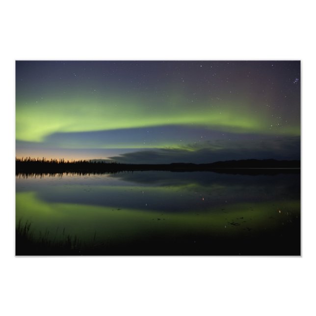 USA, Alaska, Arktiska cirkeln, Bettles. Den Fototryck (Framsidan)