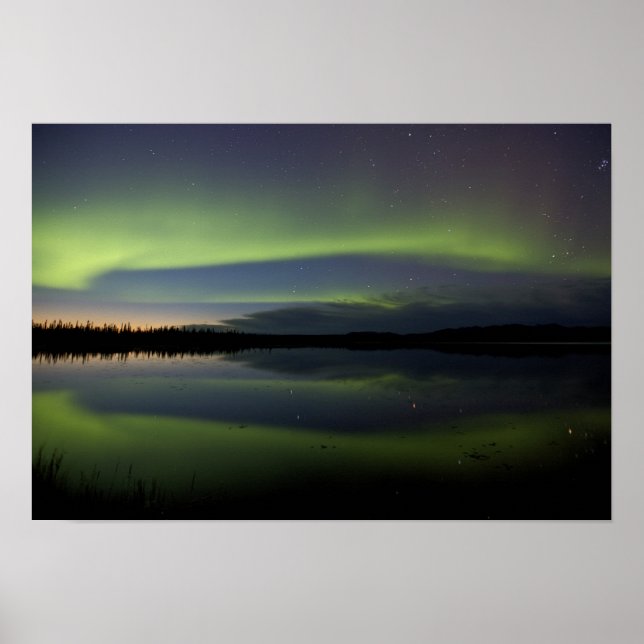 USA, Alaska, Arktiska cirkeln, Bettles. Den Poster (Framsidan)