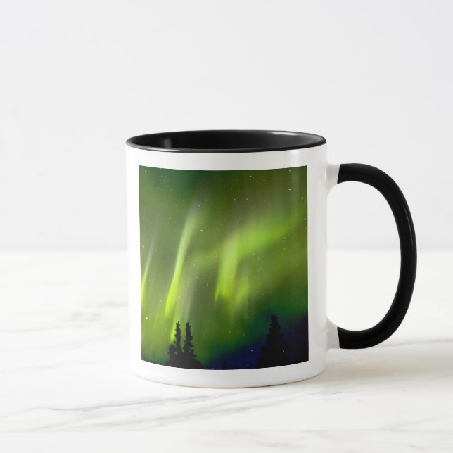 USA, Alaska, Chena Hot Springs. Aurora 3 Mugg (Höger)