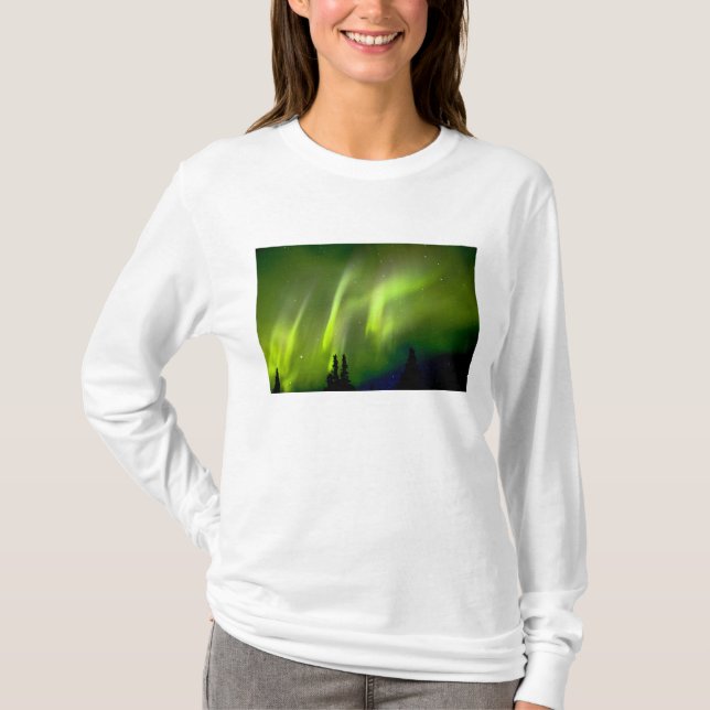USA, Alaska, Chena Hot Springs. Aurora 3 Tee (Framsida)