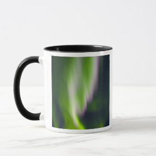 USA, Alaska, Chena Hot Springs. Aurora Borealis Mugg