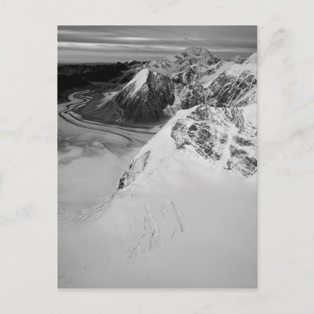 USA, Alaska, Denali National Park, Aerial view Vykort (Framsida)