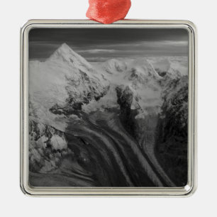 USA, Alaska, Denali National Park, Flygbild 3 Julgransprydnad Metall