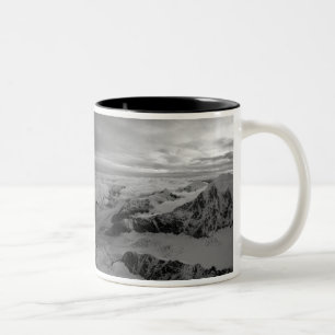 USA, Alaska, Denali nationalpark, Flygbild 2 Två-Tonad Mugg